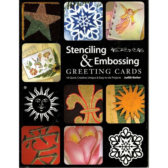 Stenciling and Embossing Greeting Cards Easy to do Projects Paperback 2000 - Picture 1 of 2